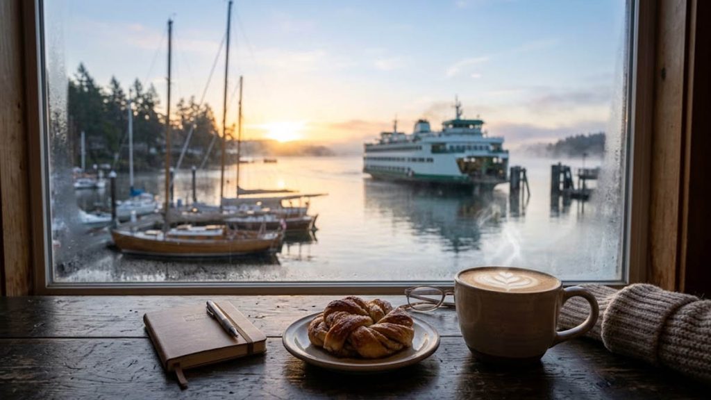 A Bainbridge Island Morning with Coffee, Pastries, and a Slow Start